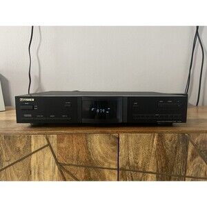 Fisher FM-9635 AM/FM Stereo Synthesizer Radio Tuner - Tested & Working Black